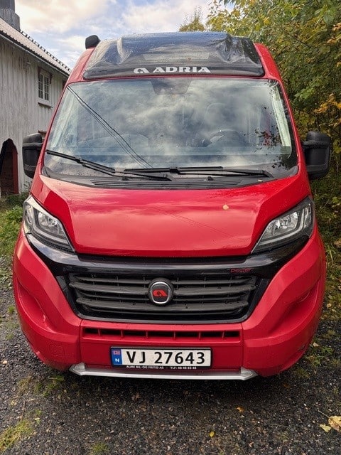 Campervan klar for tur på Nordmøre
