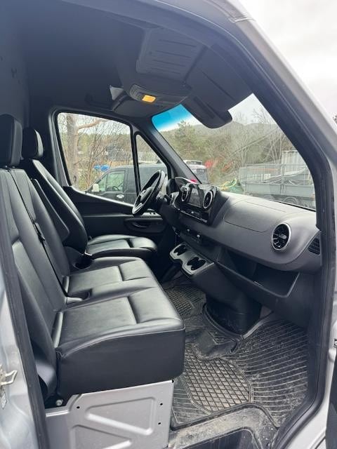 Interiør i Mercedes Sprinter varebil
